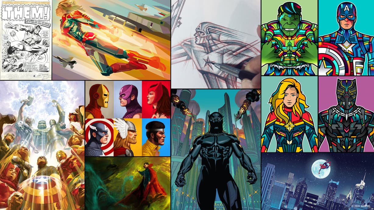 art of marvel