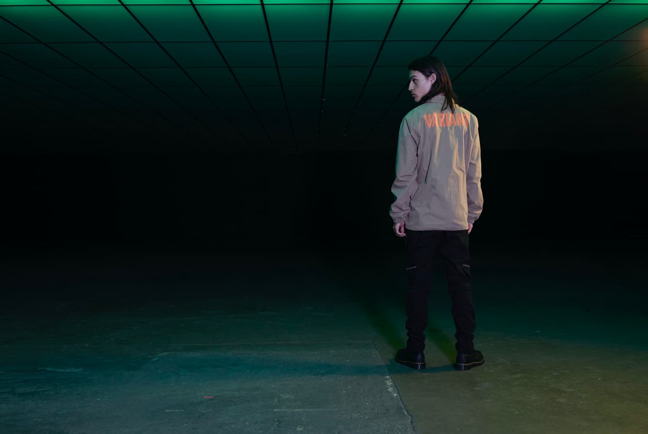 <a href=https://www.hottopic.com/product/our-universe-marvel-loki-variant-windbreaker/15106266.html>TVA Variant Windbreaker</a>/ Hot Topic