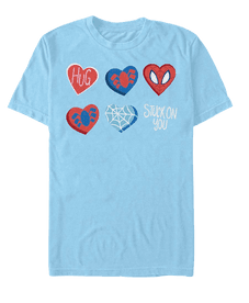 Spider Hearts t-shirt / shop it <a href=https://www.hottopic.com/product/marvel-avengers-spider-hearts-t-shirt/15128055.html>here</a>