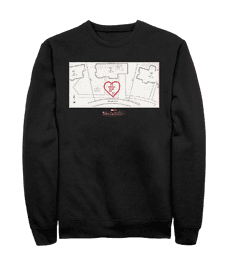 To Grow Old In V. Crew Sweatshirt / shop it <a href=https://www.hottopic.com/product/marvel-wandavision-to-grow-old-in-v.-crew-sweatshirt/15793885.html>here</a>