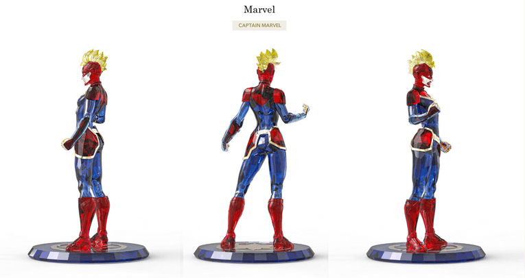 MARVEL x Swarovski Collection | Captain Marvel