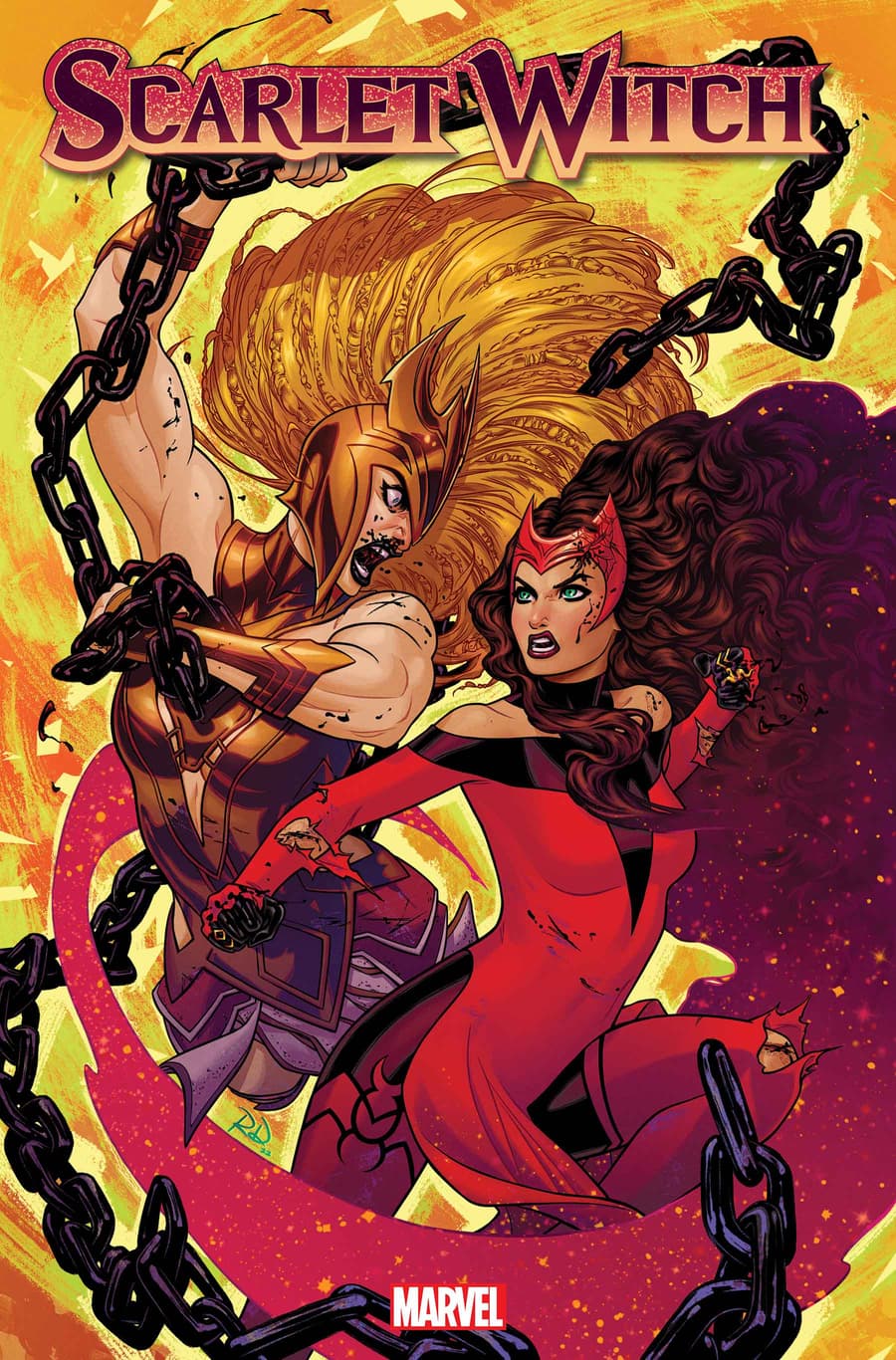 SCARLET WITCH #5 cover by Russell Dauterman