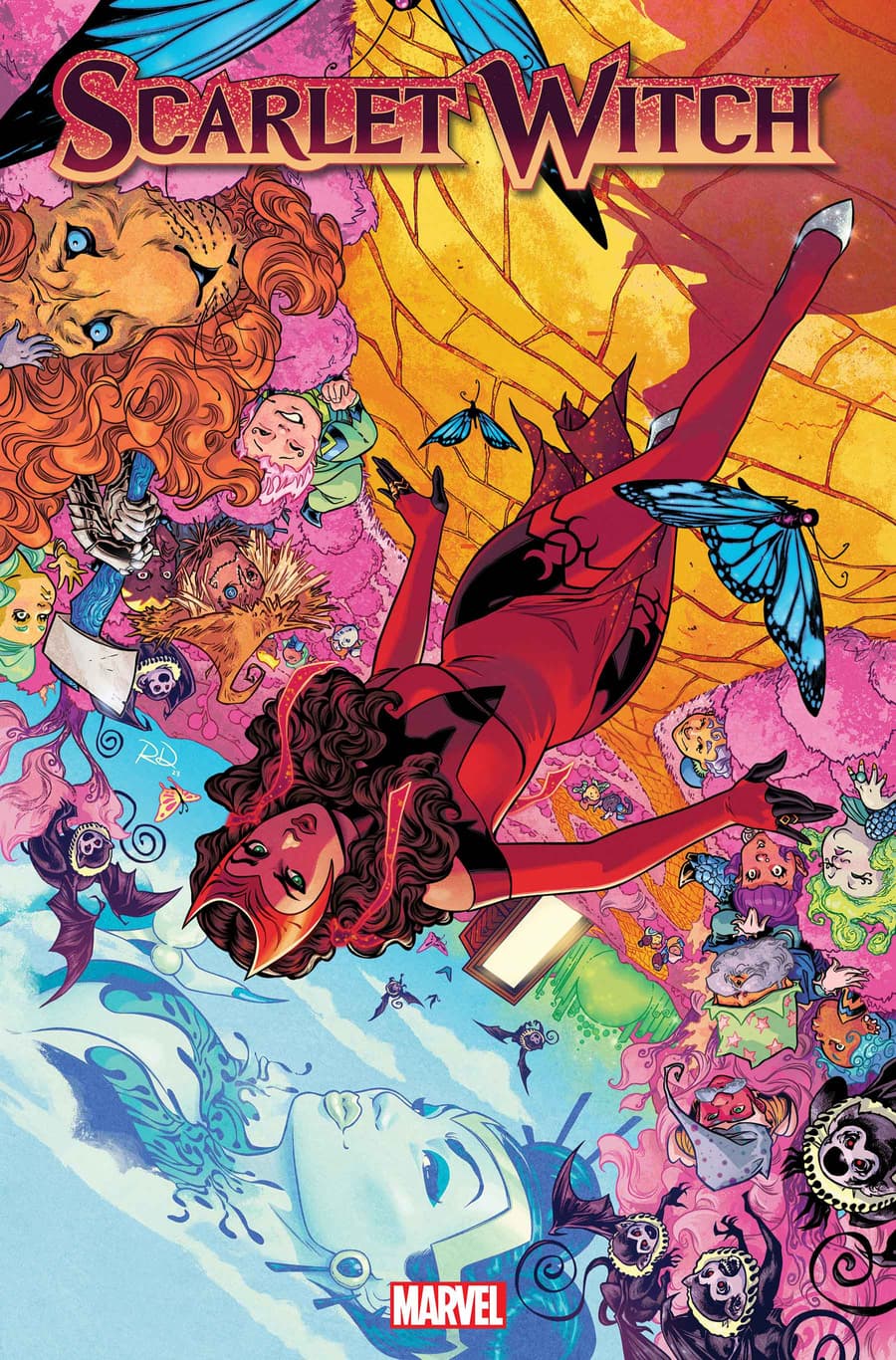 SCARLET WITCH #7 Cover by Russell Dauterman
