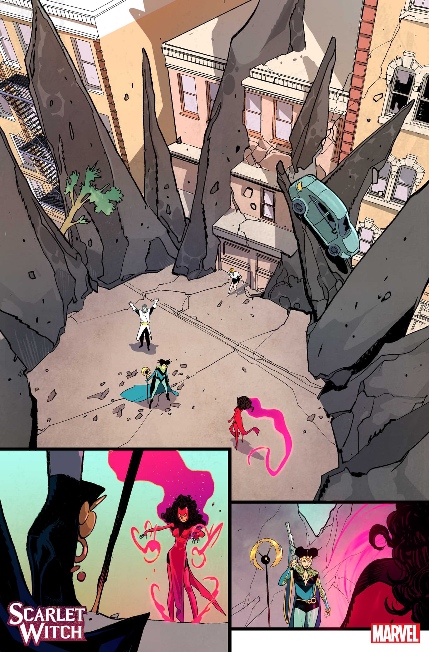 SCARLET WITCH #10 interior artwork by Sara Pichelli