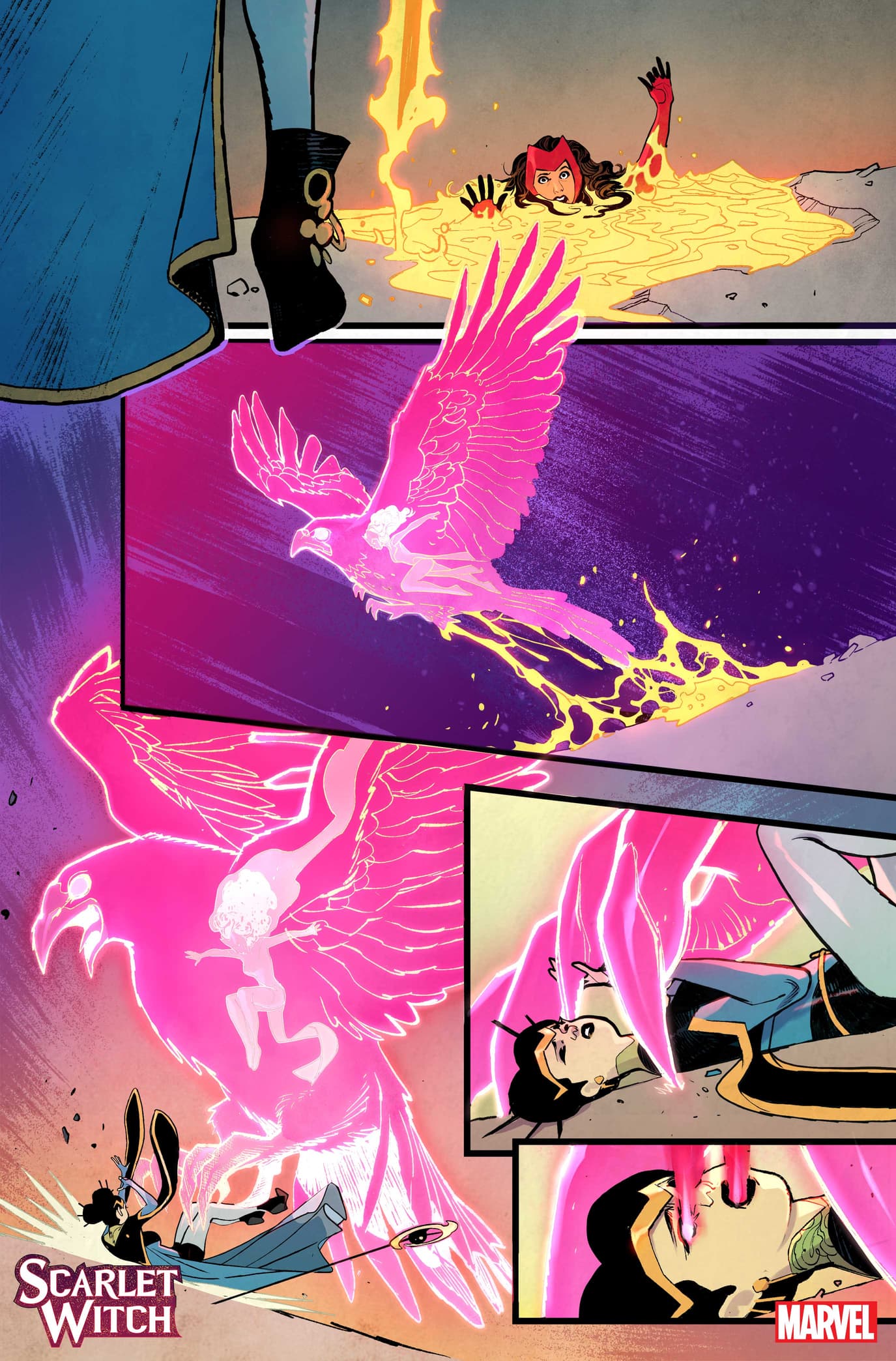 SCARLET WITCH #10 interior artwork by Sara Pichelli