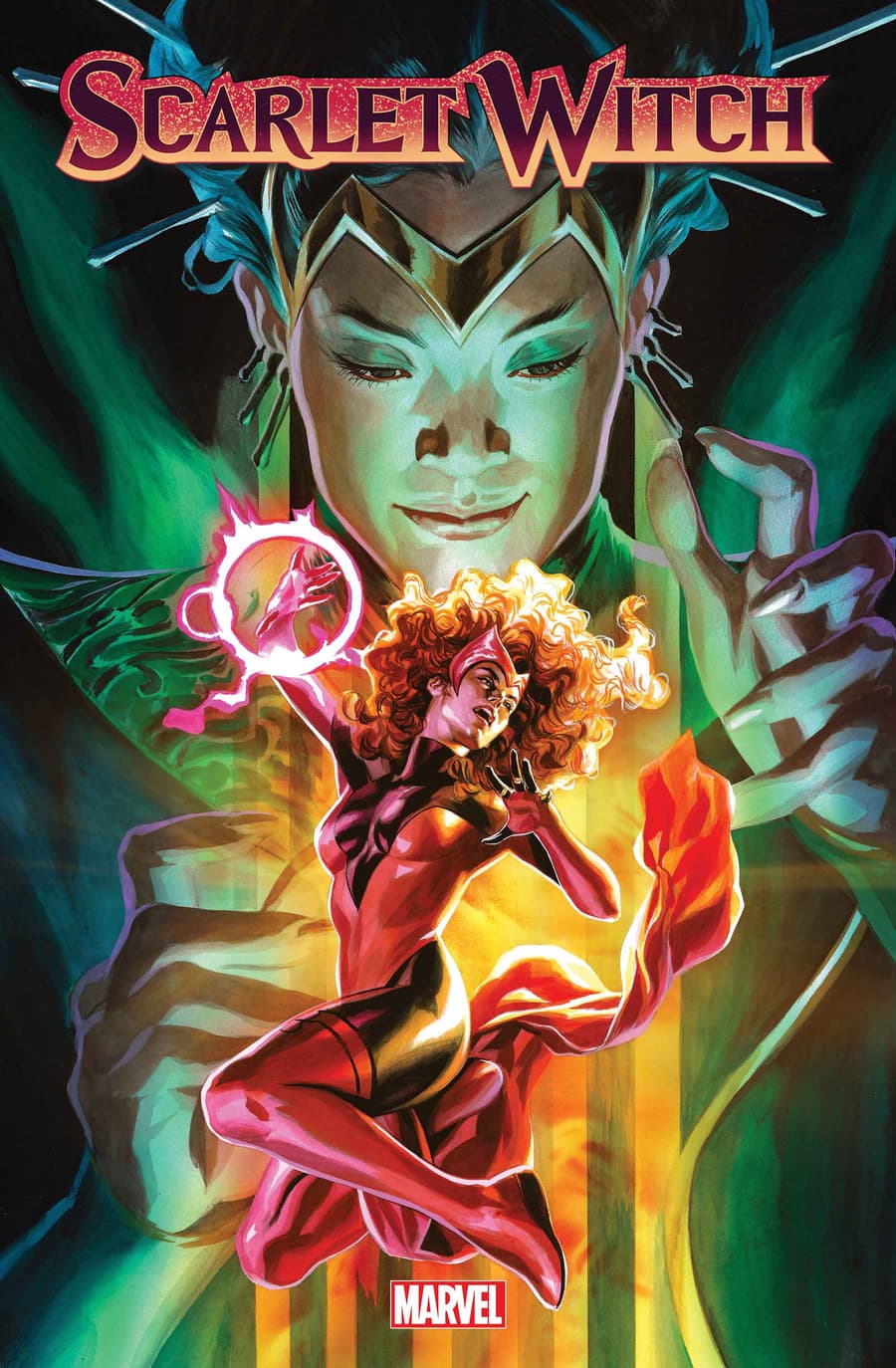 SCARLET WITCH #10 variant cover by Felipe Massafera
