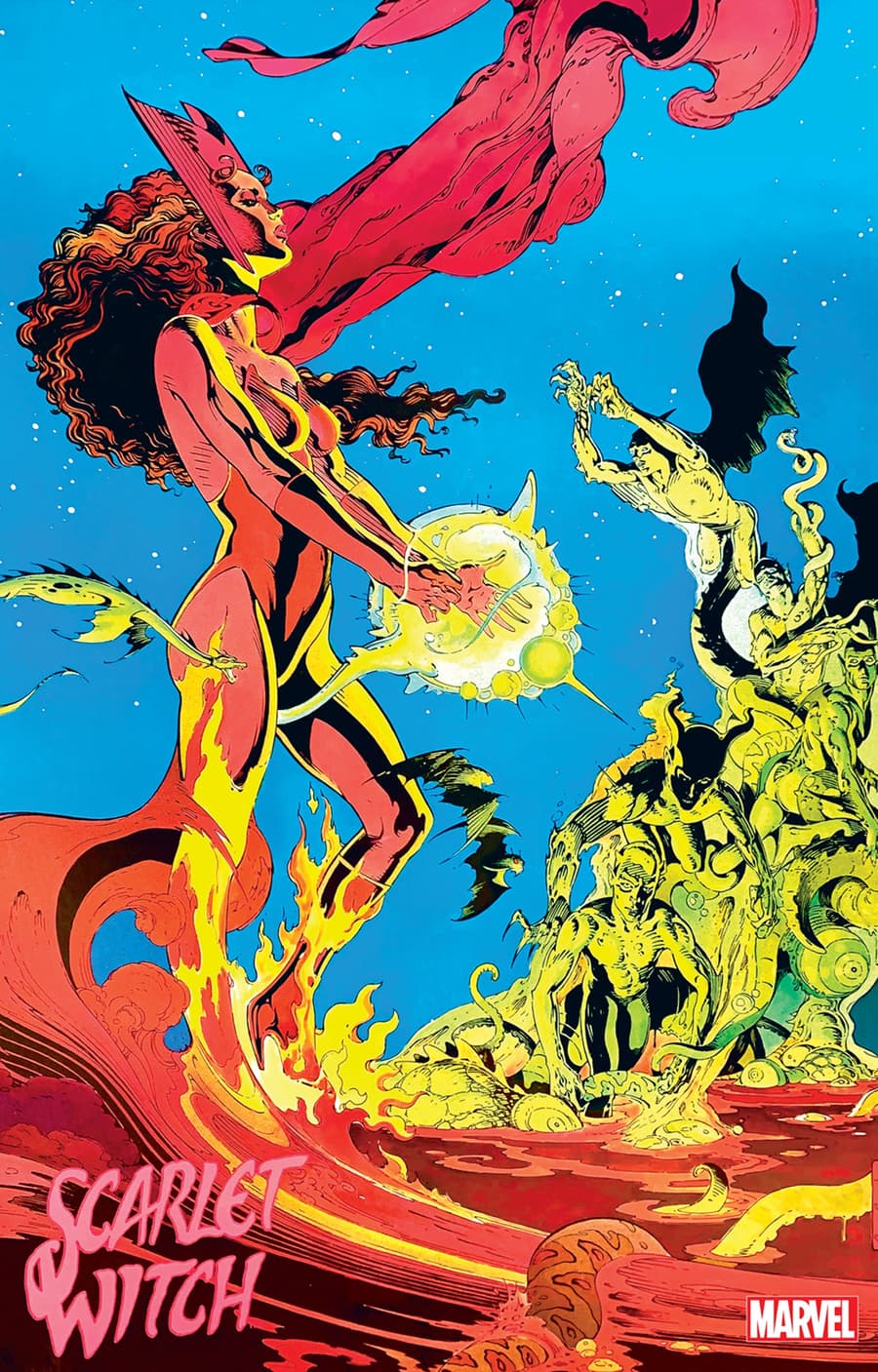 SCARLET WITCH #1 Hidden Gem Foil Variant Cover by P. Craig Russell