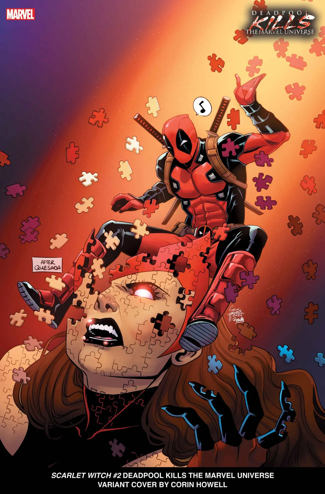 Deadpool Kills the Marvel Universe' Covers Send the Merc with the
