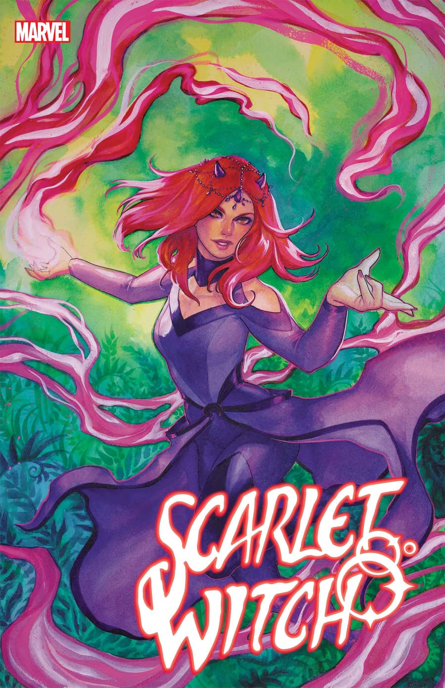 SCARLET WITCH #6 Foil Variant Cover by Meghan Hetrick