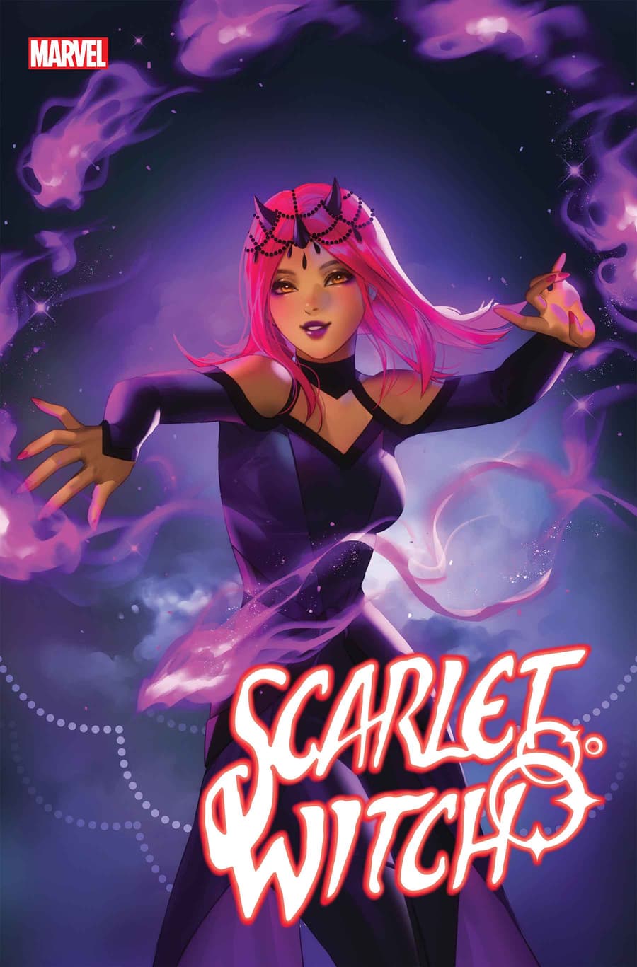 SCARLET WITCH #6 Amaranth Variant Cover by Leirix