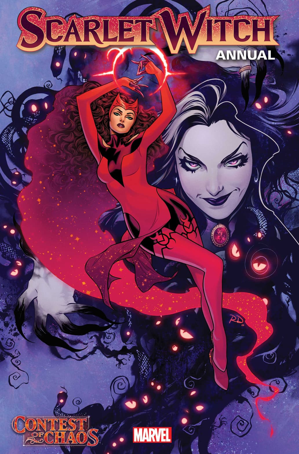 SCARLET WITCH ANNUAL #1 cover by Russell Dauterman