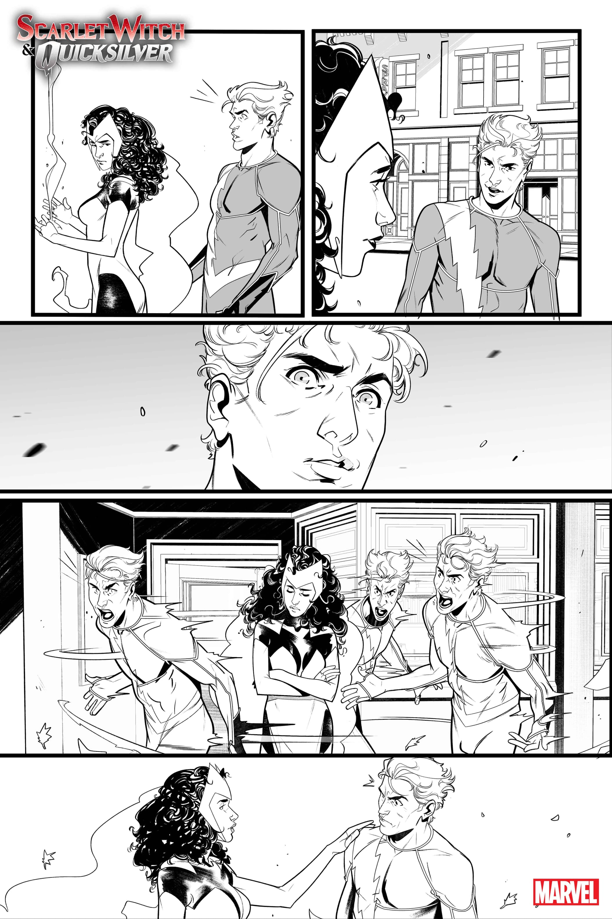 EXCLUSIVE Marvel First Look: Scarlet Witch & Quicksilver #2 • AIPT