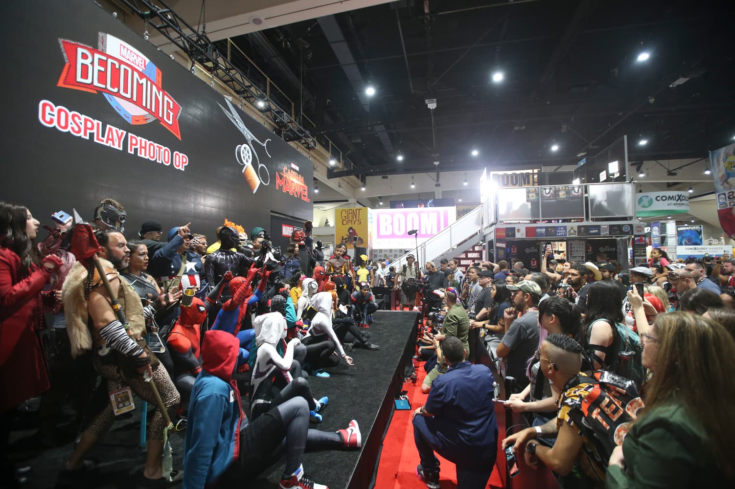 SDCC 2019 cosplay group