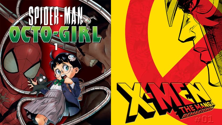 SDCC 2024: 'Spider-Man: Octo-Girl' and 'X-Men: The Manga' Covers Revealed