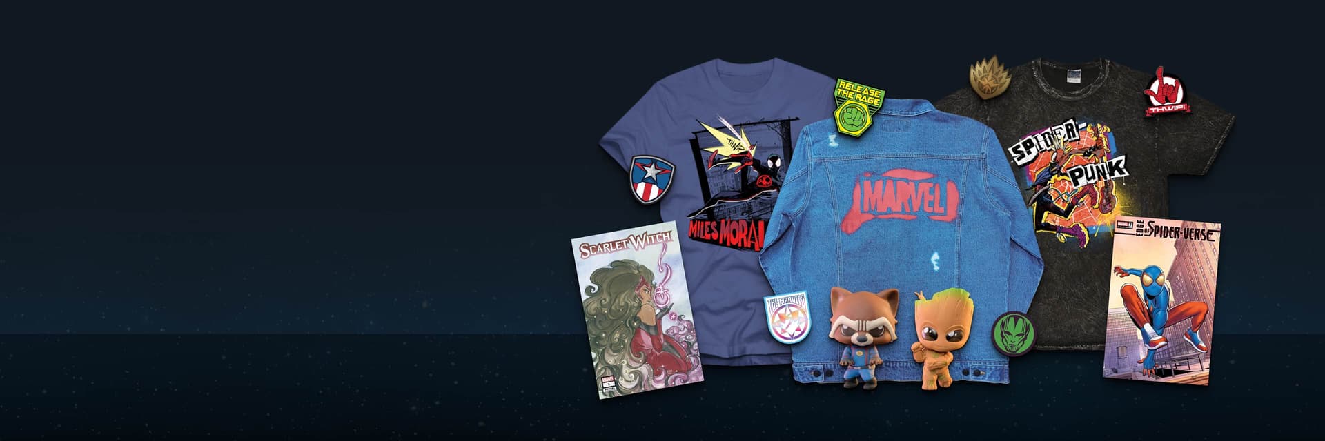 Browse Official Marvel Merchandise
