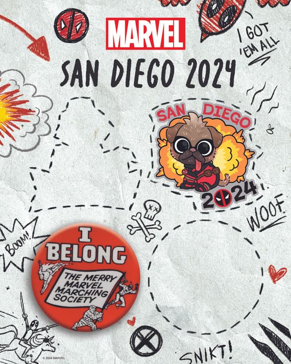 Get Your Con-Exclusive Marvel Pins at San Diego Comic-Con 2024