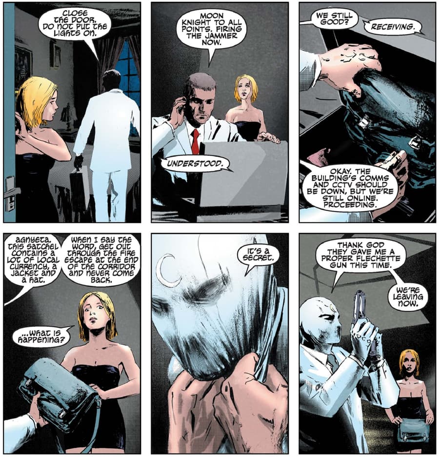 The original Mr. Knight inspiration from SECRET AVENGERS (2010) #19