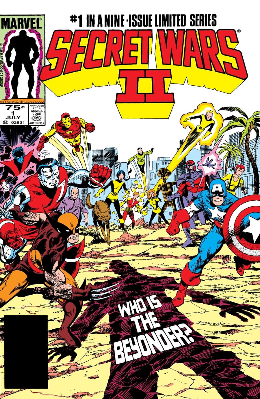 Avengers: Secret Wars Poster inspired by Secret Wars #8 (1984