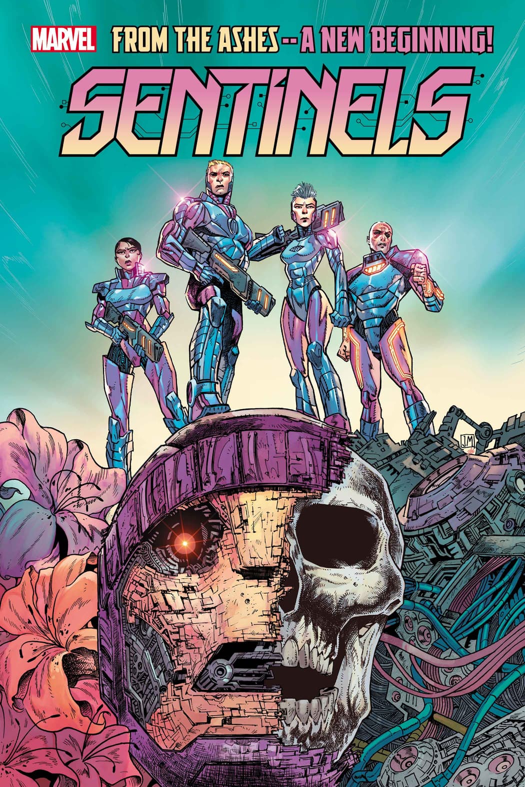 SENTINELS #1 cover by Justin Mason