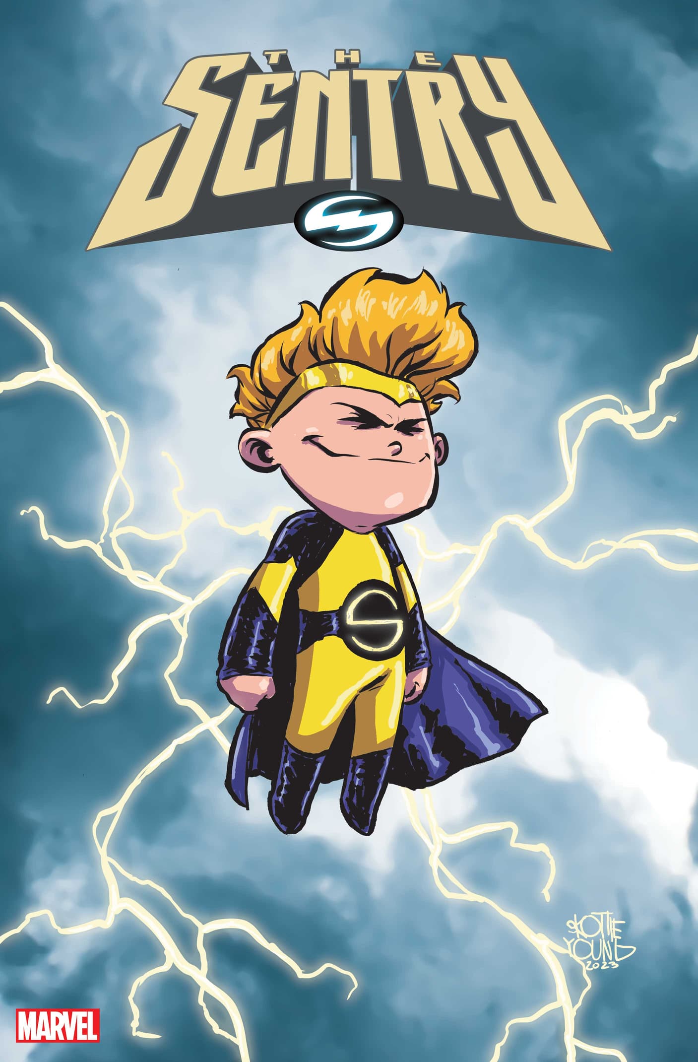 SENTRY #1 cover by Skottie Young