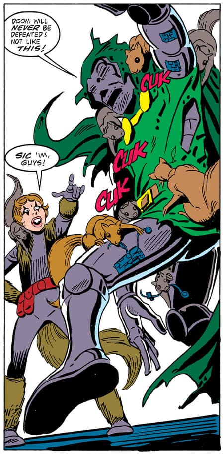 Squirrel Girl panel by Steve Ditko