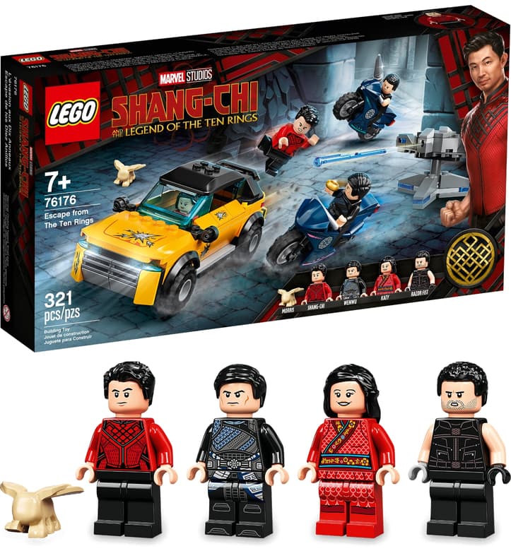 Shang chi lego set sale