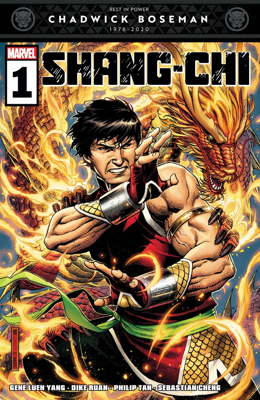 Cover to Shang-Chi (2020) #1