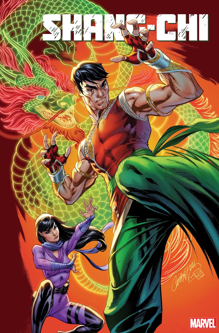 SHANG-CHI #1 variant cover by J. Scott Campbell