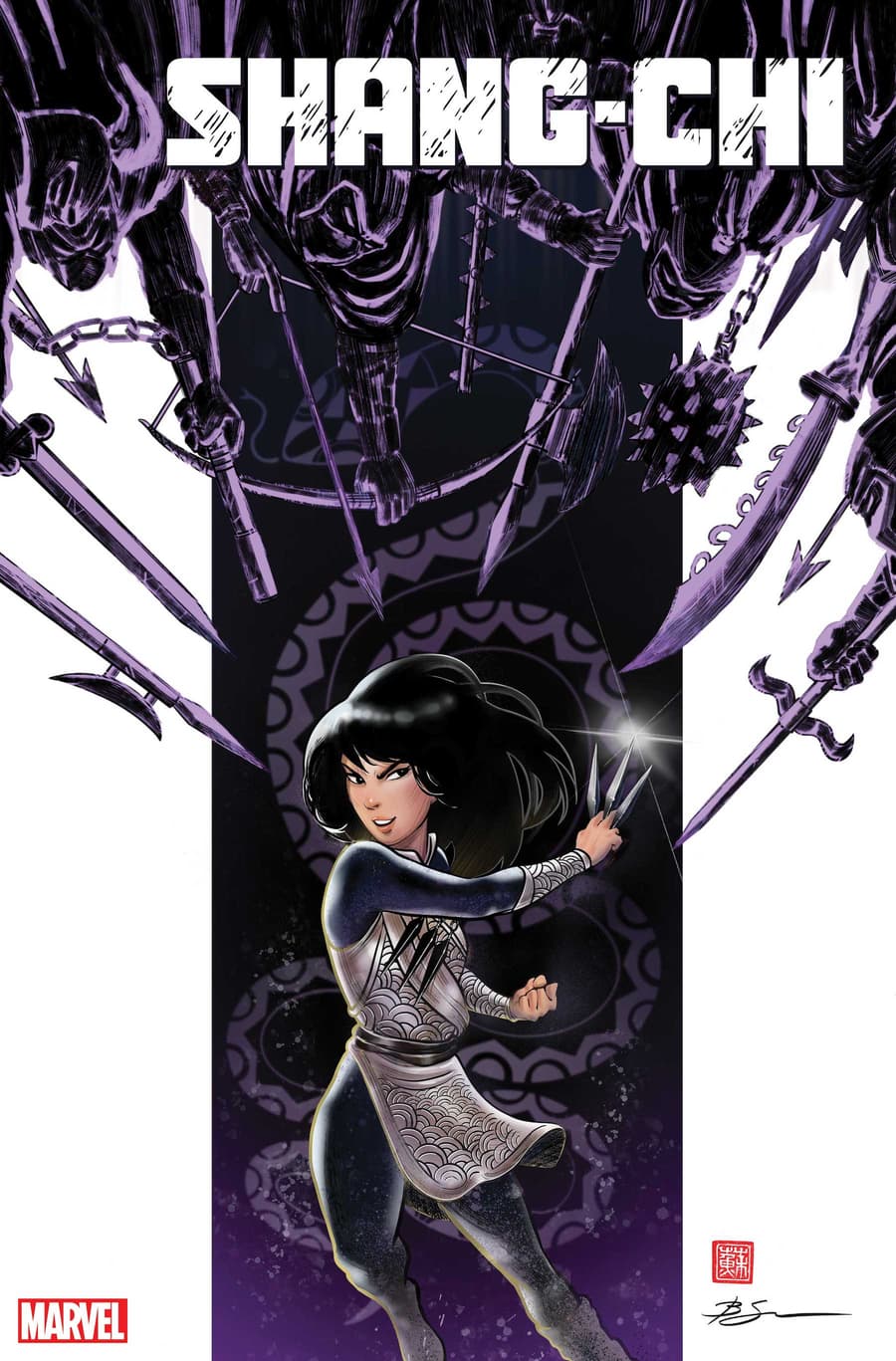 SHANG-CHI #1 variant cover by Benjamin Su