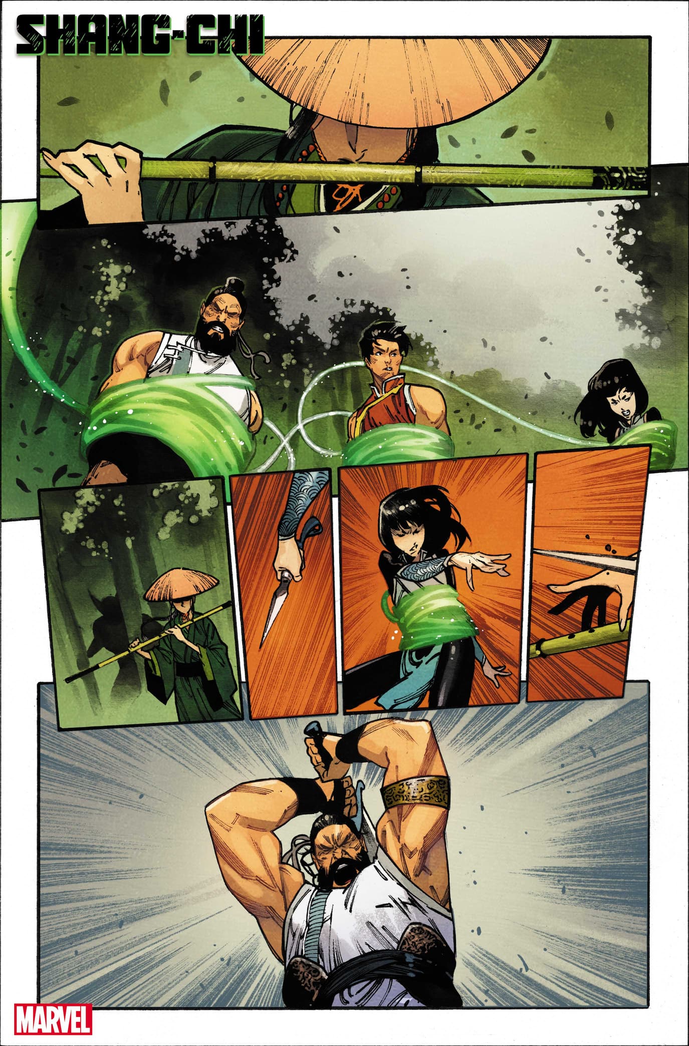 Shang-Chi #2 Interior Artwork by Dike Ruan and Tríona Farrell