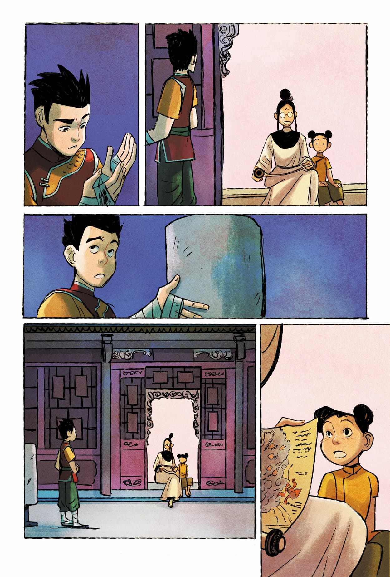 'Shang-Chi and the Quest for Immortality' interior artwork by Victoria Ying and Ian Herring