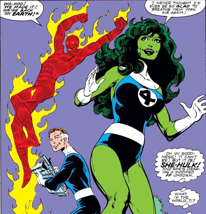 She-Hulk joins the Fantastic Four