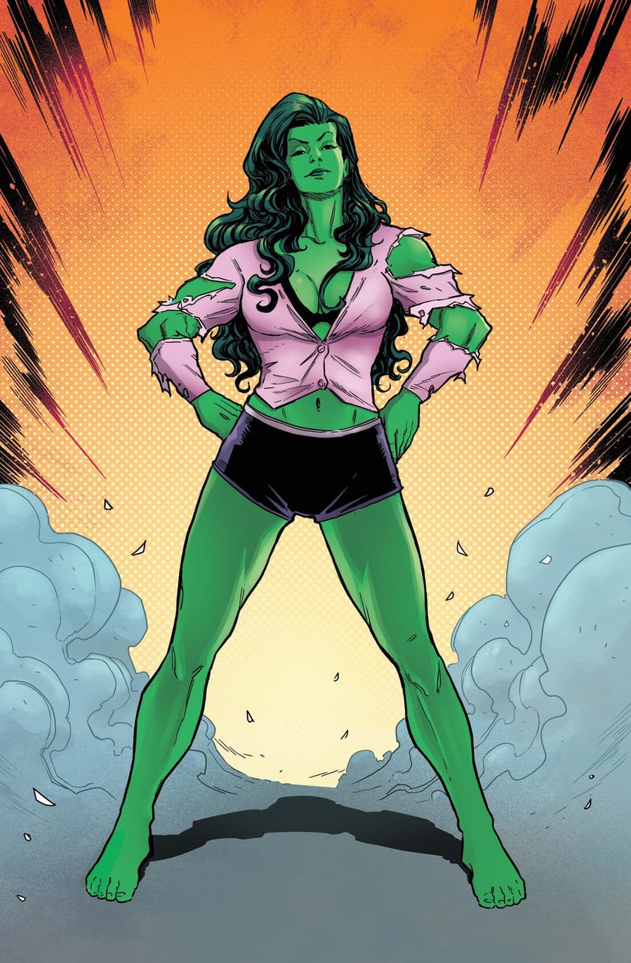 Jen Walters is the She-Hulk in SHE-HULK (2022) #1.