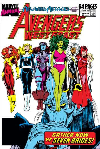 West Coast Avengers Annual (1986) #4