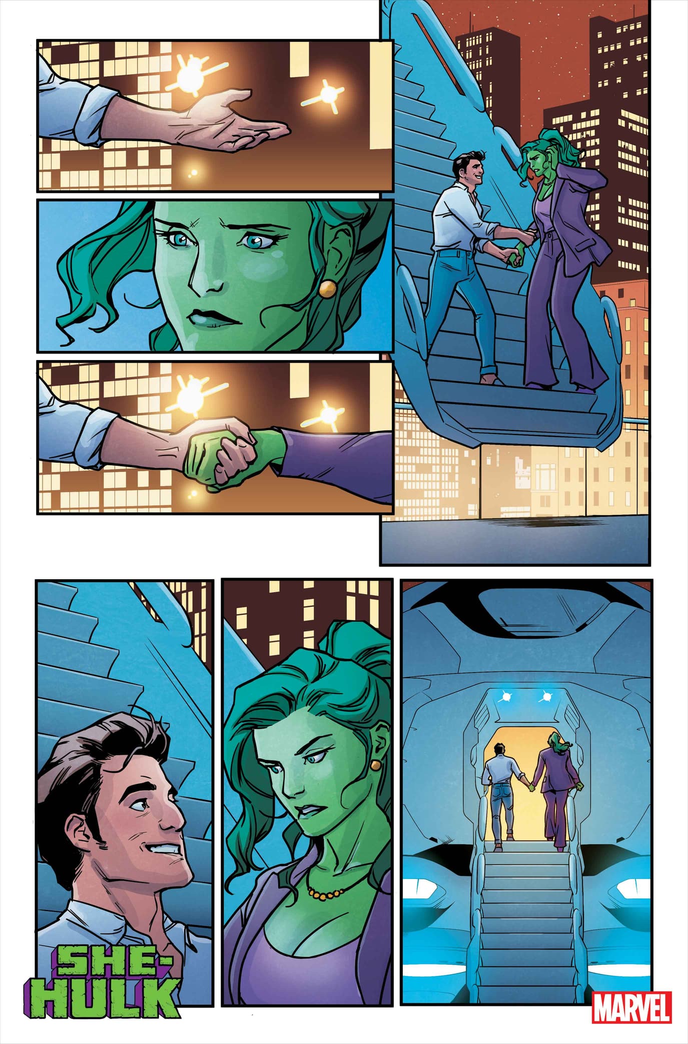 SHE-HULK (2022) #14 interior artwork by Andrés Genolet