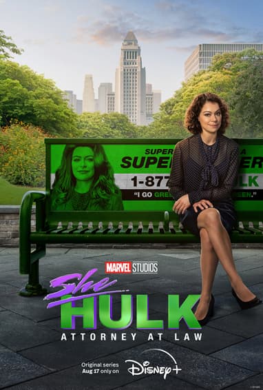 Marvel Studios' She-Hulk: Attorney-at-Law Disney+ Plus TV Show Season 1 Poster