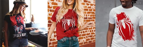"Marvel’s Spider-Man" Marvel Gamerverse T-Shirts by Fifth Sun