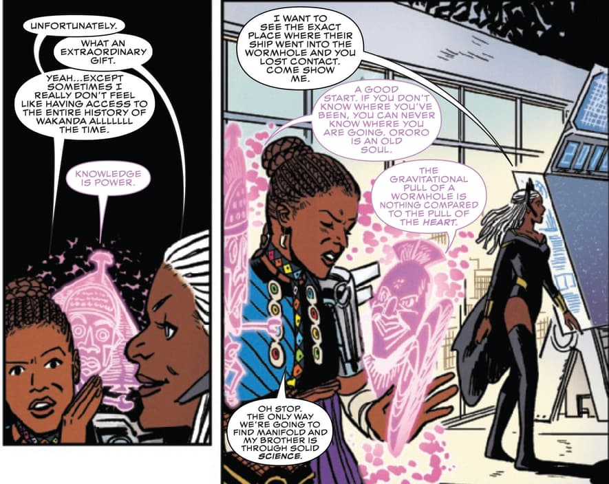 Shuri and Storm