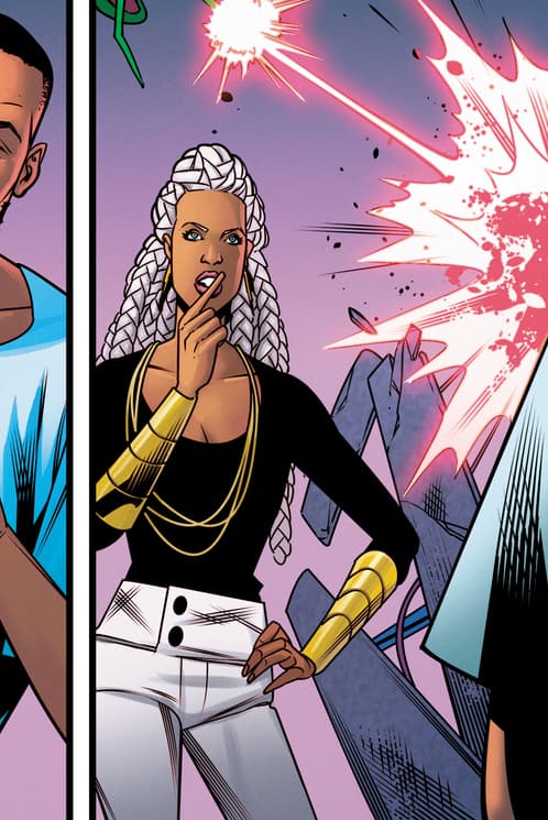 SHURI #9 Interior art by Rachel Stott and Carlos Lopez