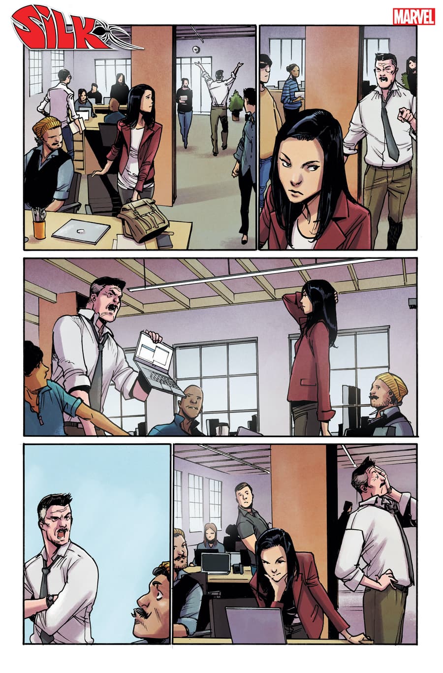SILK #1 preview art by Takeshi Miyaziwa with colors by Ian Herring