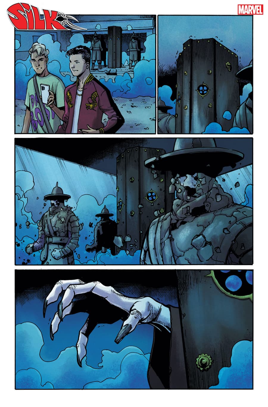 SILK #1 preview art by Takeshi Miyaziwa with colors by Ian Herring