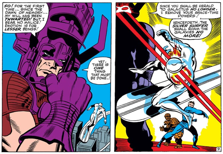 Silver Surfer Galactus