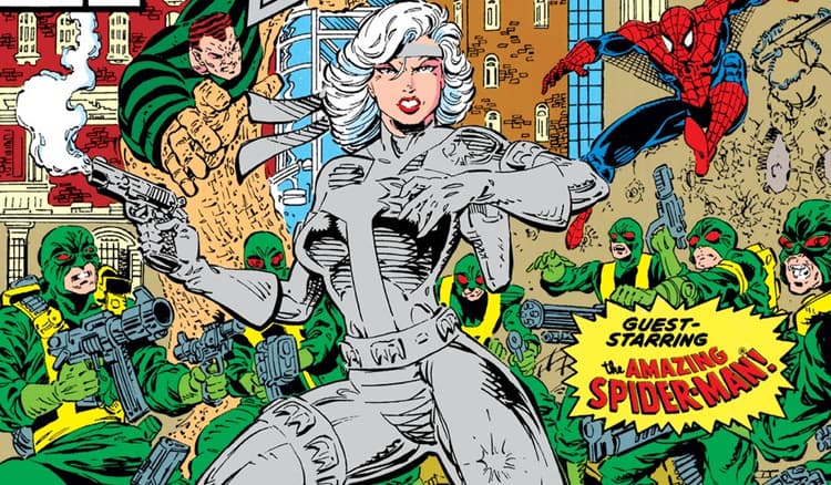 SILVER SABLE AND THE WILD PACK (1992) #1 cover by Steve Butler and Dan Panosian