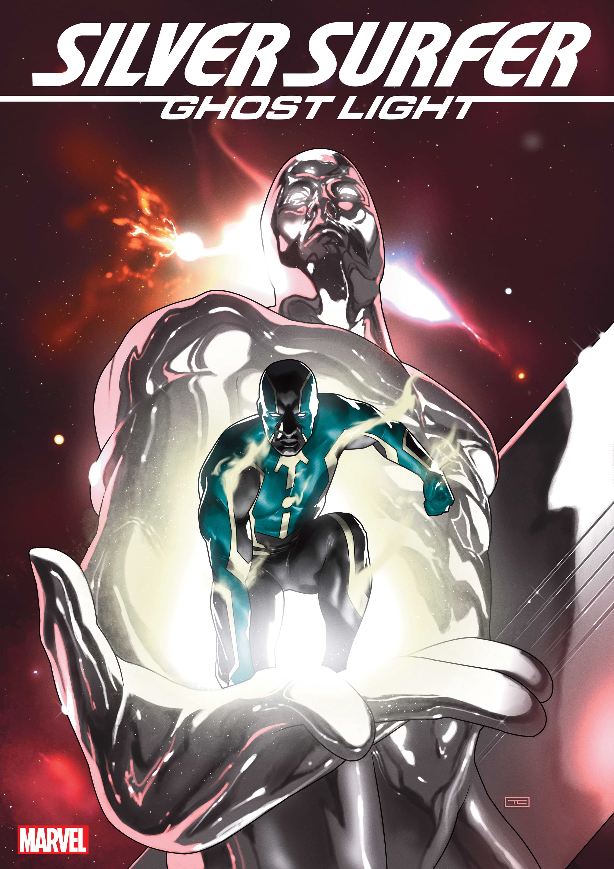 SILVER SURFER: GHOST LIGHT #1 cover by Taurin Clarke