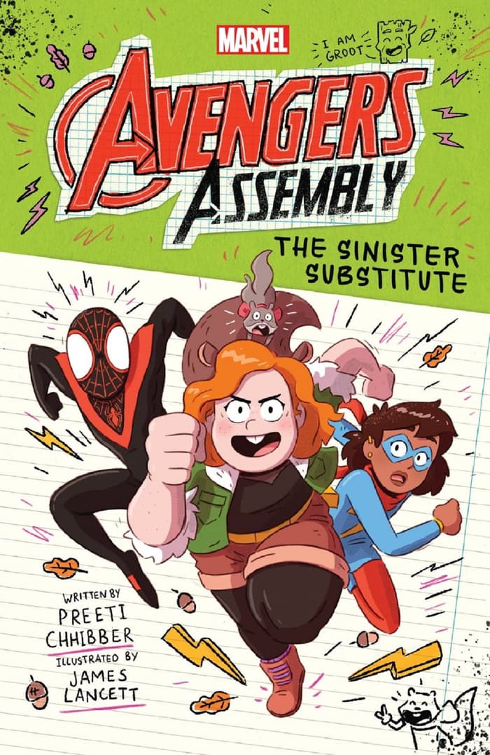 Cover to AVENGERS ASSEMBLY: THE SINISTER SUBSTITUTE