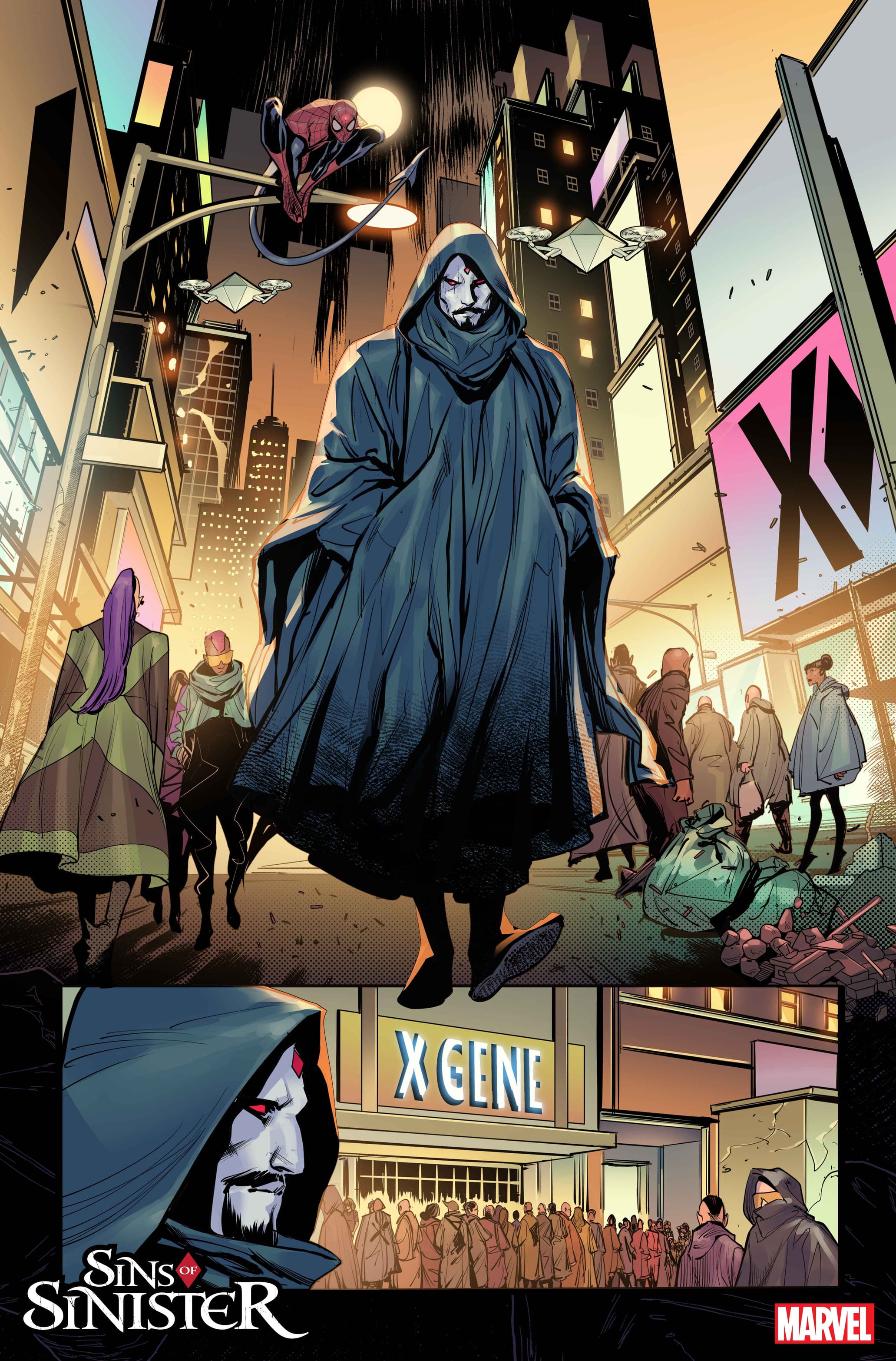 SINS OF SINISTER #1 interior artwork by Lucas Werneck