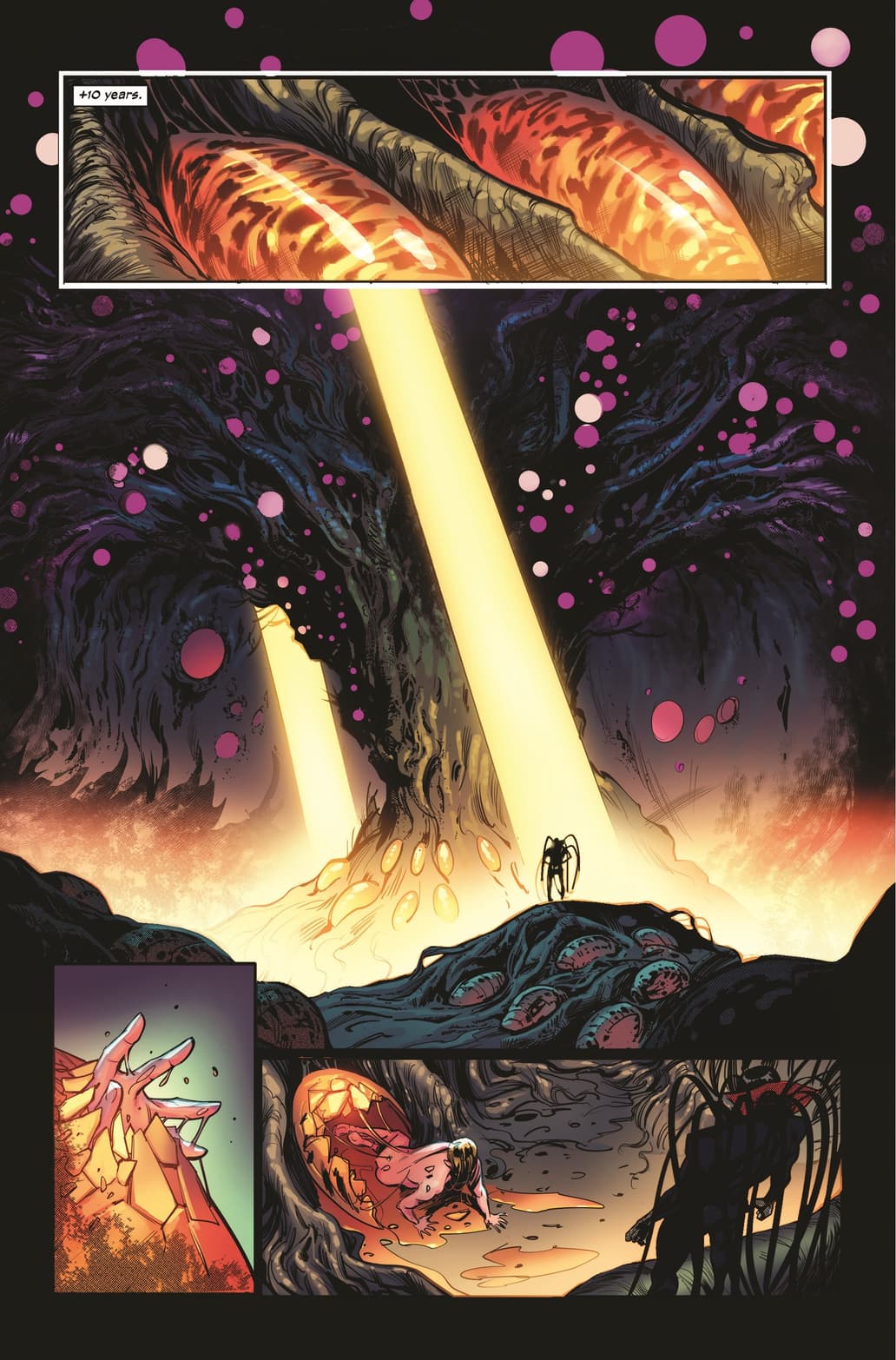 SINS OF SINISTER #1 page by Kieron Gillen and Lucas Werneck