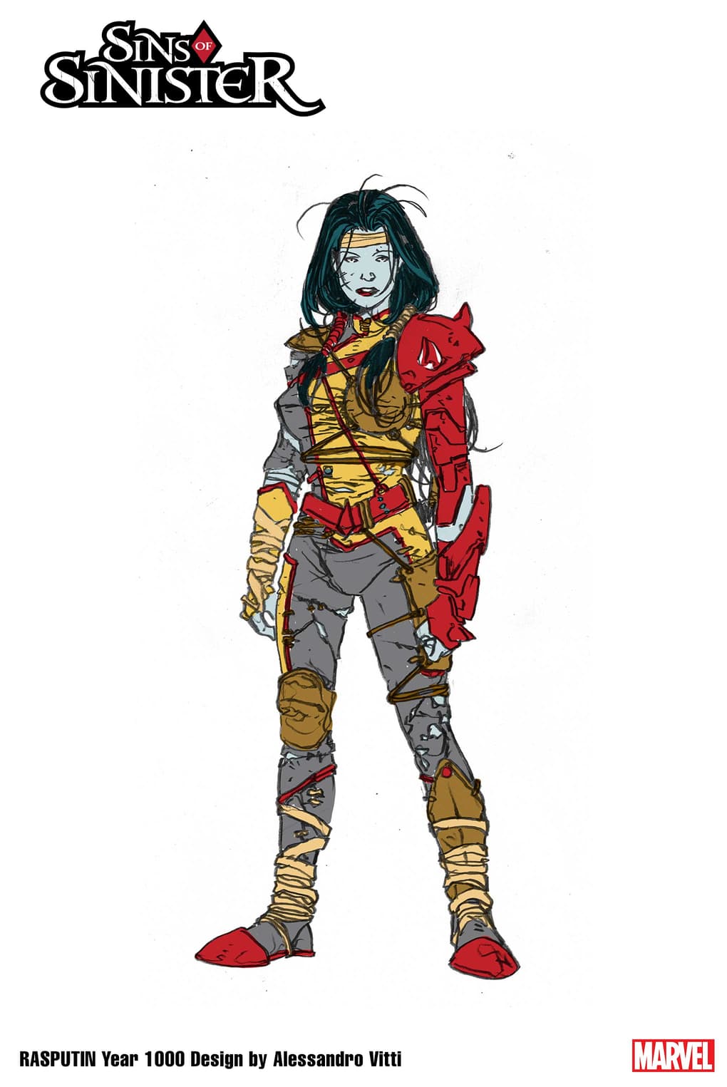 Sins of Sinister Year 10 Rasputin Design