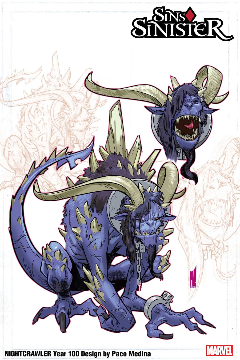 Sins of Sinister Year 10 Nightcrawler Design