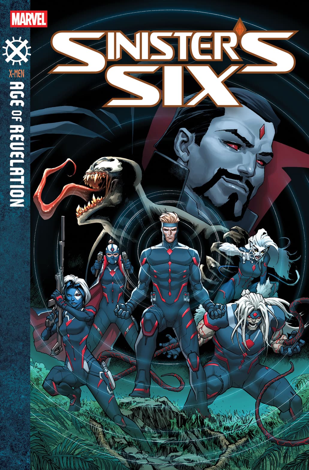 SINISTER’S SIX #1 Cover by DAVID MARQUEZ